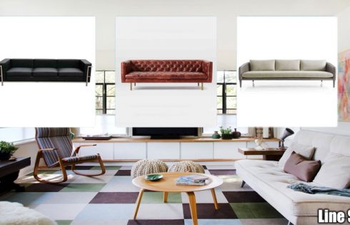 Contemporary Clean Line Sofas Are Best For the Trendy Home