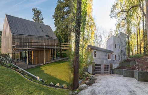 Modern Farmhouse Style In a Brutalist Home