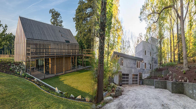 Modern Farmhouse Style In a Brutalist Home