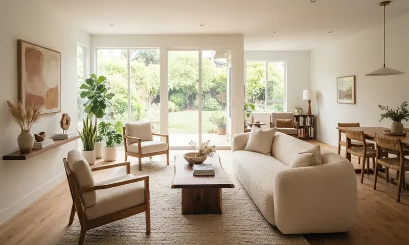 Minimalist Warm Living Room Design Ideas Without a TV as the Focal Point