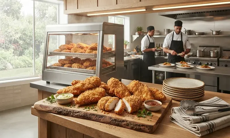 Signature Homestyle Crunchy Chicken Breast Fillets for High Volume Restaurant Menus