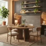 Space-Saving Extendable Dining Room Furniture Sets for Small Apartment Spaces
