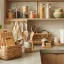 Sustainable Zero-Waste Kitchen Products Made from Biodegradable Bamboo and Organic Materials